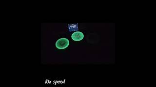 10 min Glow challenge with new Discmania EO FD3 vs NS firebird