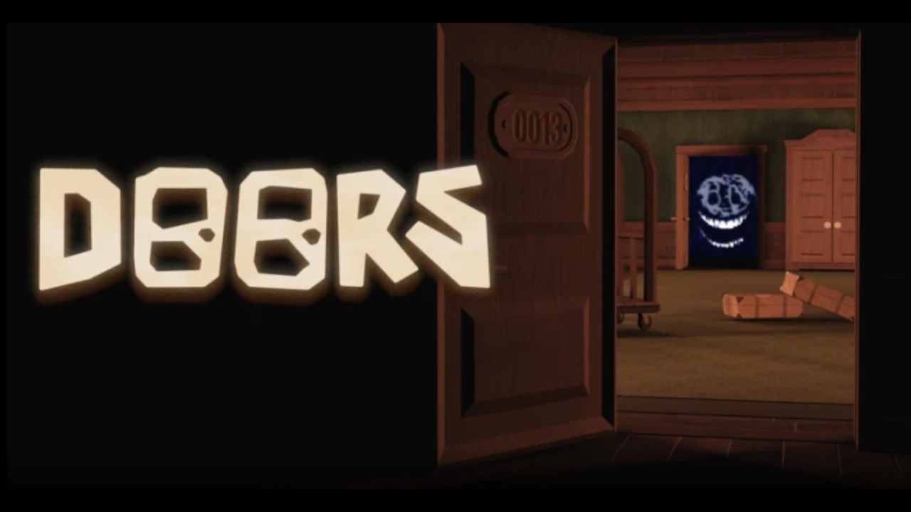 wir spielen doors in roblox💀 (fehler...💀)