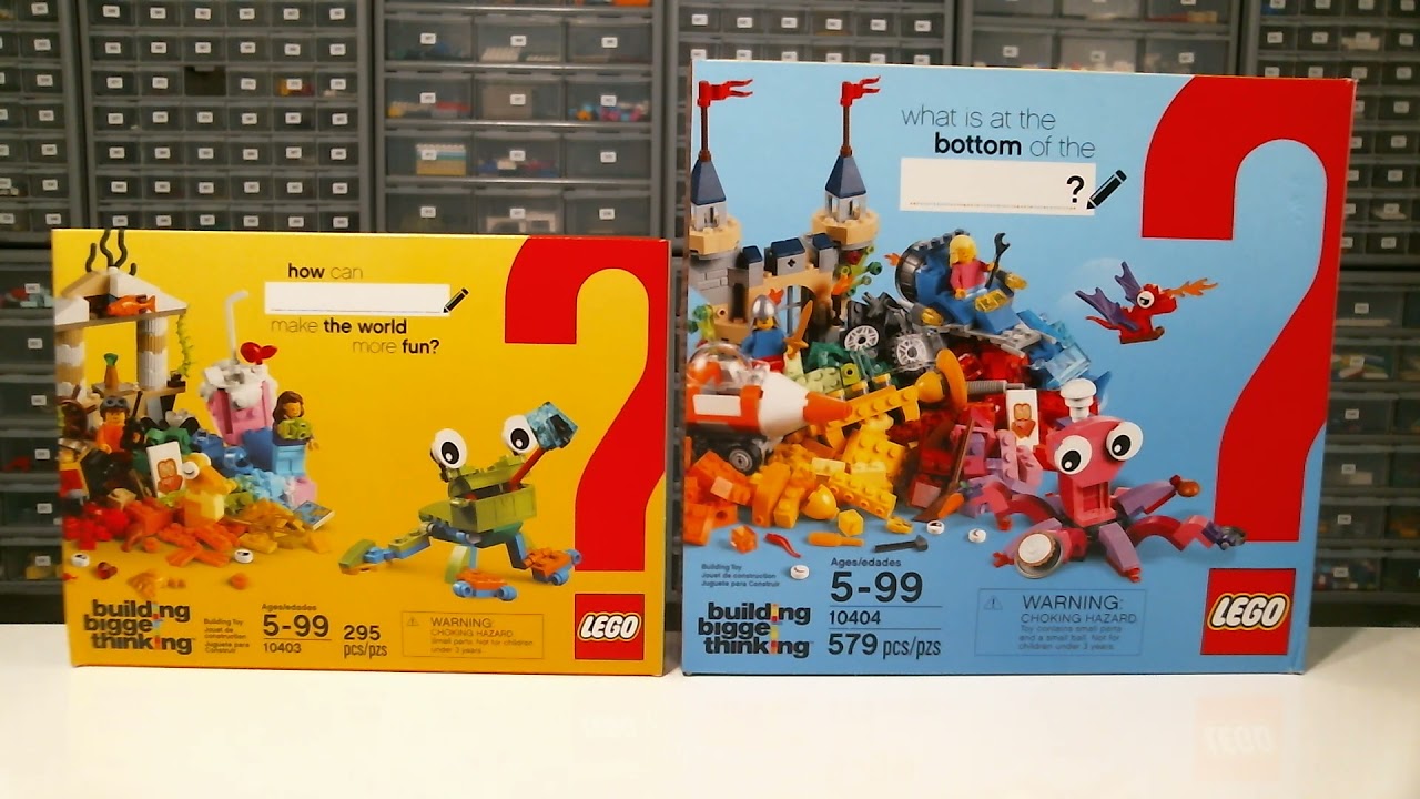 CP Bricks - Lego Building Bigger Thinking set part outs (2018)