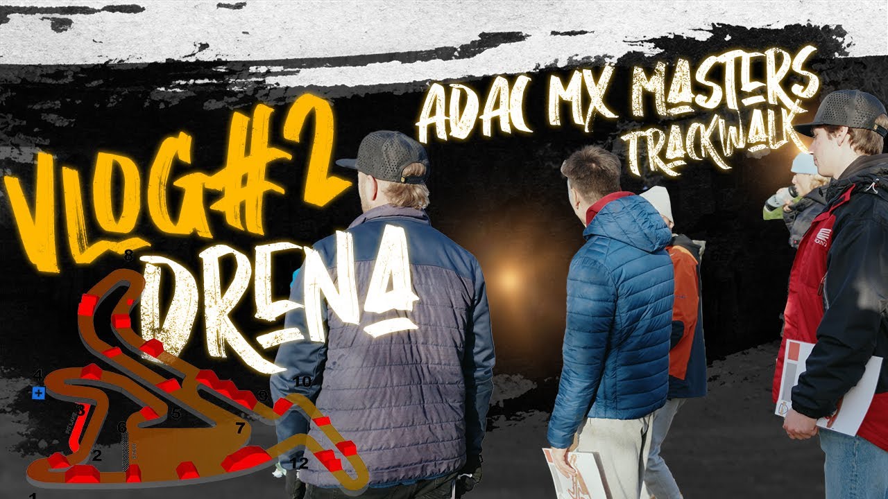 Langweiliger Trackwalk @ ADAC MX MASTERS Drehna - Kartenberg MX School Rennbetreuung | by DC33Media