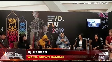 CSMtv Sambas #TENUN LUNGGI SAMBAS DI FASHION WEEK INDONESIA 2019