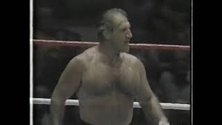 (WWF Intercontinental Champion) The Honky Tonk Man Vs Bruno Sammartino (Challenger)