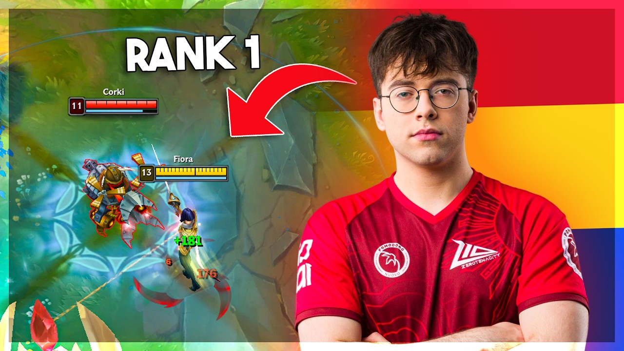 CEL MAI BUN FIORA ESTE ROMAN! 1300 LP CHALLENGER 67% WINRATE!