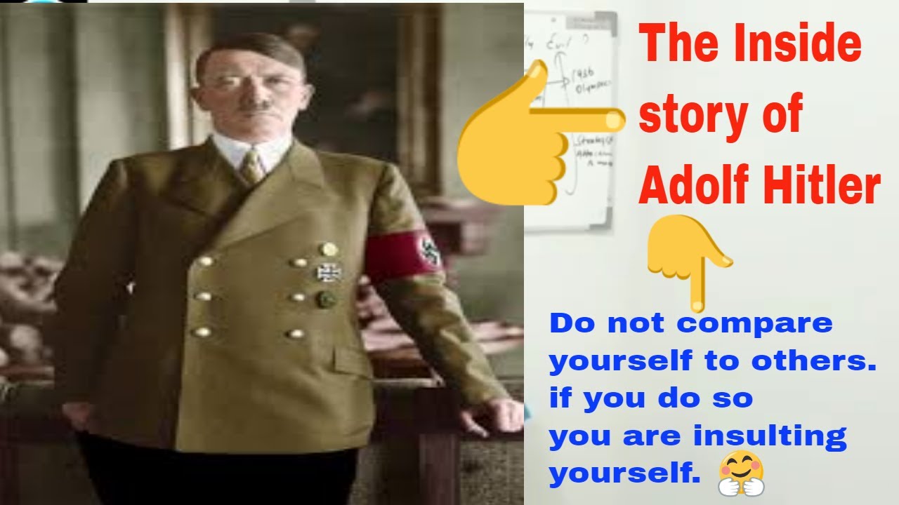 The Simple  Psychological Analysis of Adolf Hitler (Why did he become so cruel?) - The Inside Story
