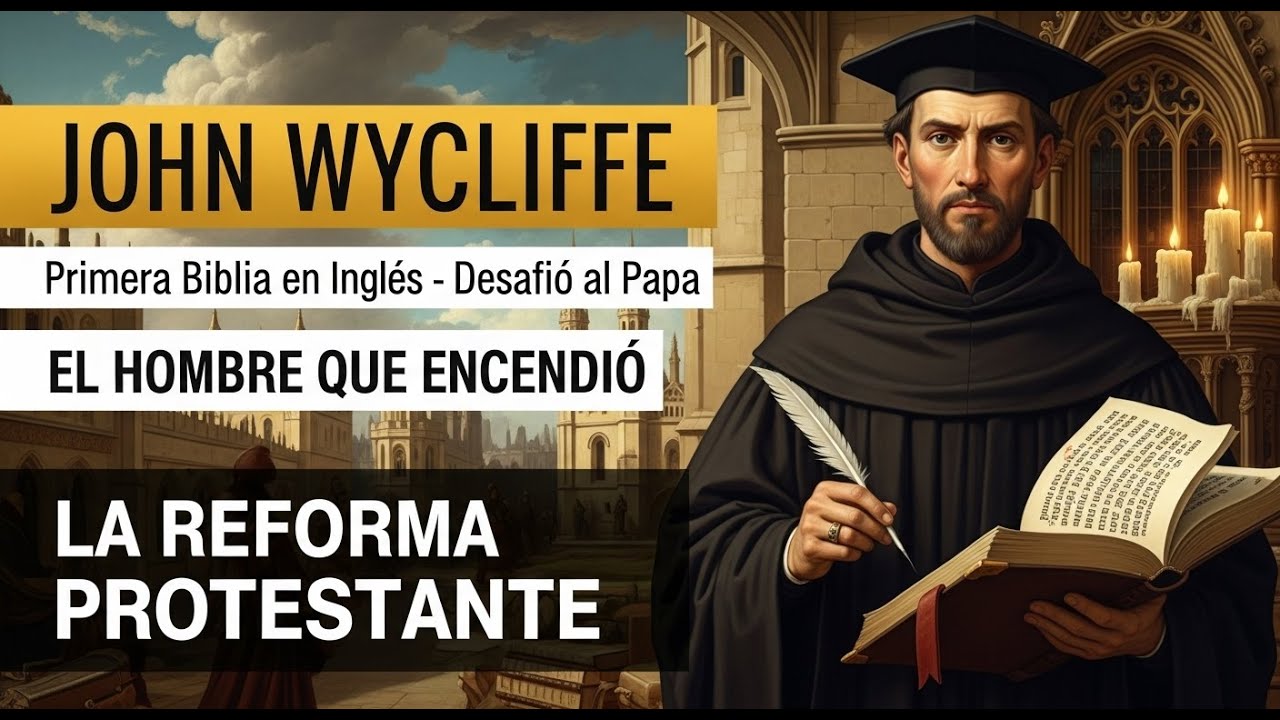 John Wycliffe: El Hombre Que Desafió al Papa y Puso la Biblia en Manos del Pueblo