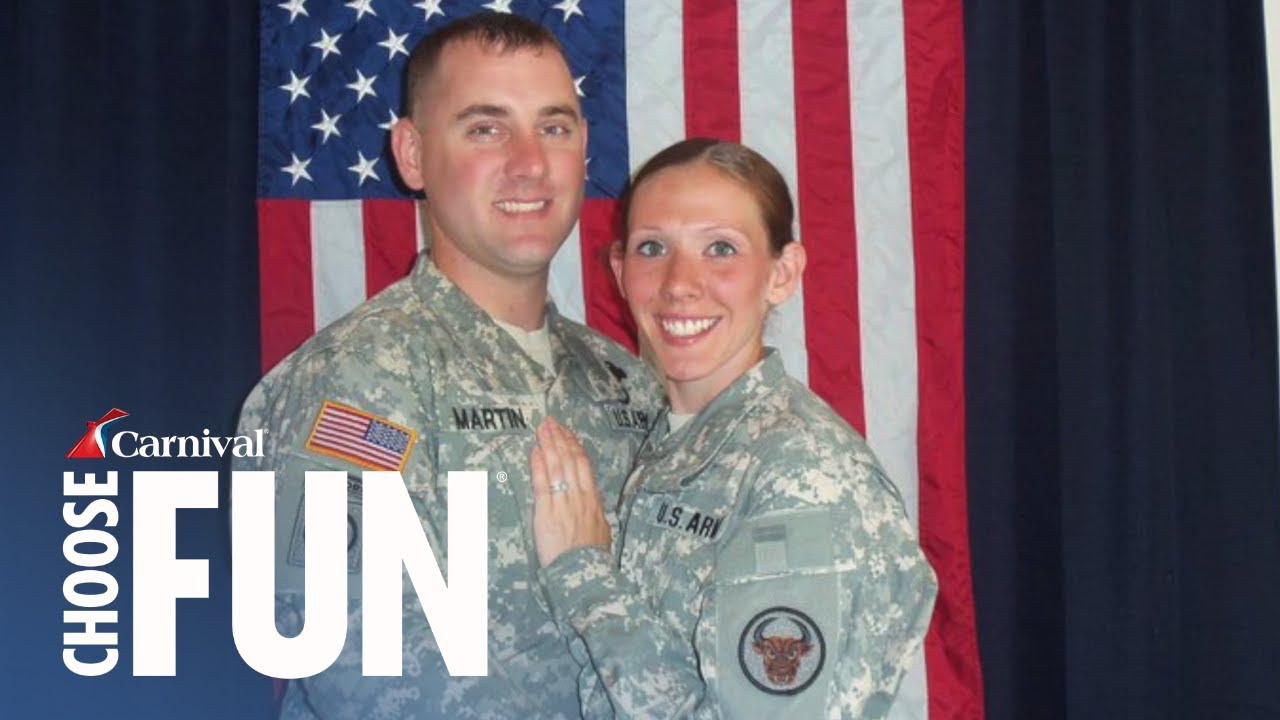 Carnival & Carrie Underwood Surprise Military Families The Martin