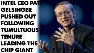 Intel Announces Abrupt Retirement Of CEO Pat Gelsinger || USA TODAY NEWS