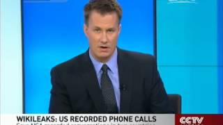 Wikileaks NSA recorded phone call conversations of two targeted countries   CCTV News   CCTV com Eng