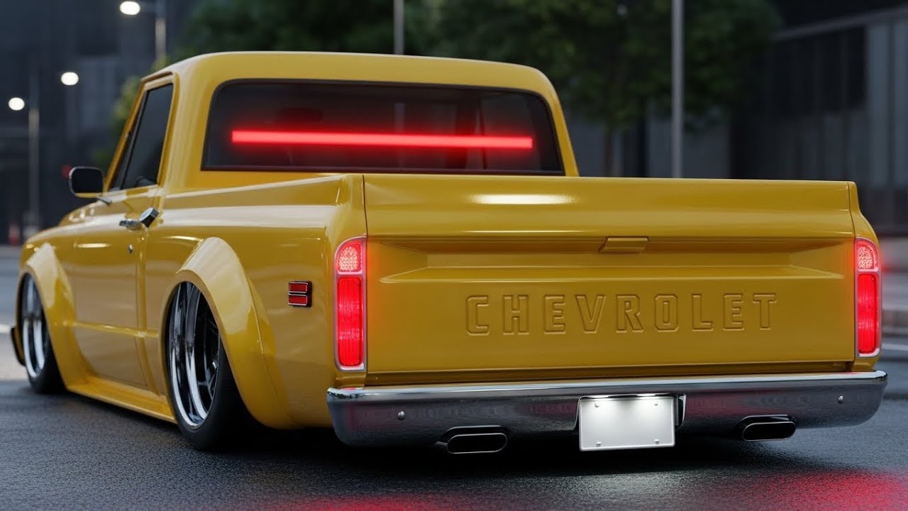 Пикап Chevrolet K-10 4x4 1970 года выпуска – грузовик, определивший понятие американской мощи.