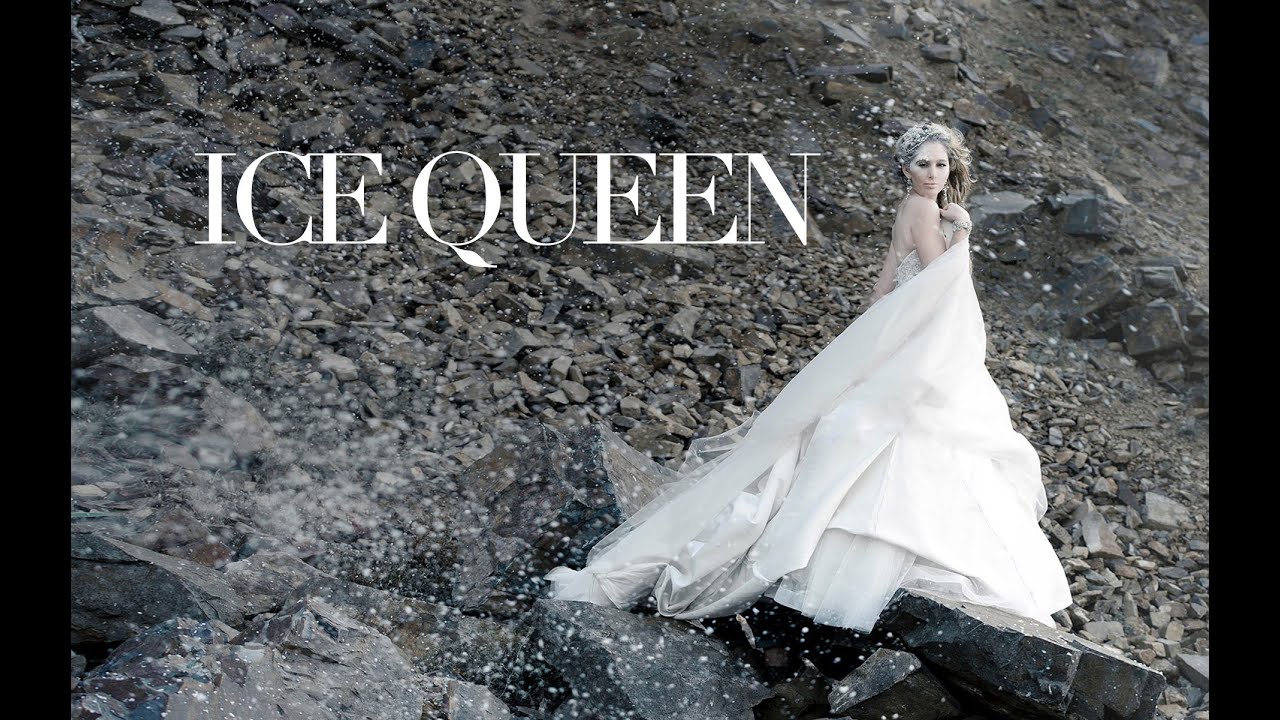 Ice Queen wedding styled shoot video YouTube
