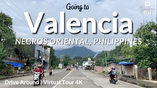 Drive Around going to Valencia, Negros Oriental, Philippines | 4K Virtual Tour 2022