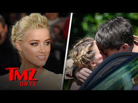 Amber Heard Packs on PDA with New BF Andy Muschietti | TMZ TV
