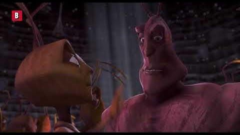 洪水によって閉じ込められたコロニー | アンツ | 映画シーン