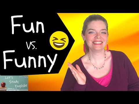 Fun vs Funny: What’s the Difference Between Fun and Funny   😄   Fun vs Funny: FunとFunnyの違いは何？😆