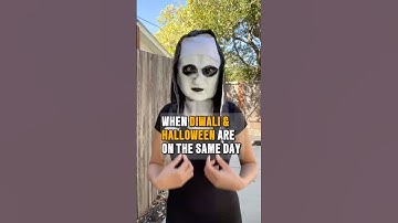 When Diwali & Halloween Are On The Same Day