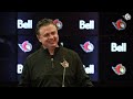 Brady Tkachuk, Tyler Kleven, Travis Green Media Availability