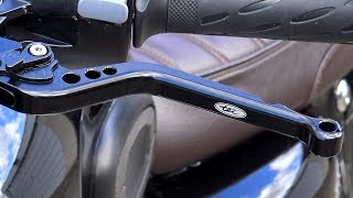 Triumph Bonneville T120, Replacing/upgrading the brake and clutch levers/TEC bike parts!