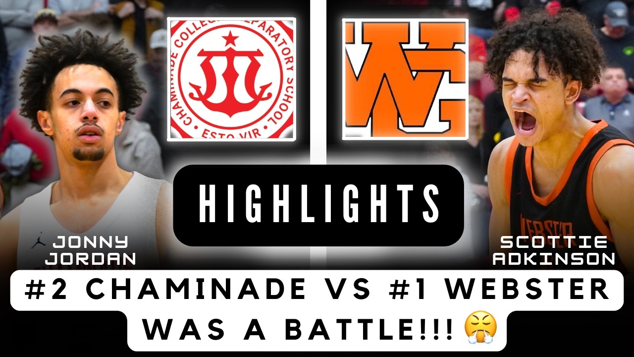 YOU WON’T BELIEVE THIS GAME! | #1 Webster Groves vs #2 Chaminade | Scottie Adkinson 36 PTS