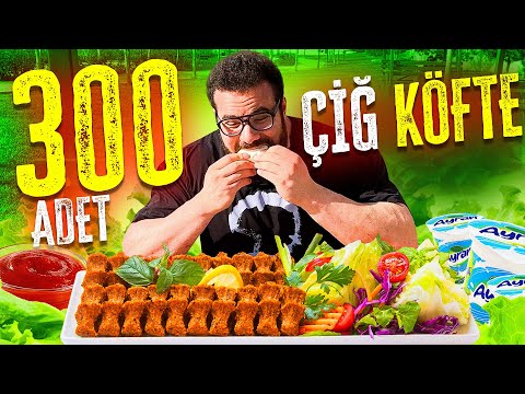 300 ÇİĞ KÖFTE CHALLENGE!