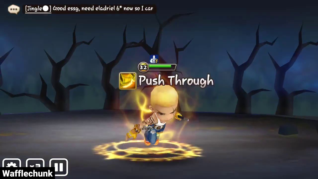 Logan (Wind Neostone Fighter) Soloing Aiden 1 Hell - Summoners War