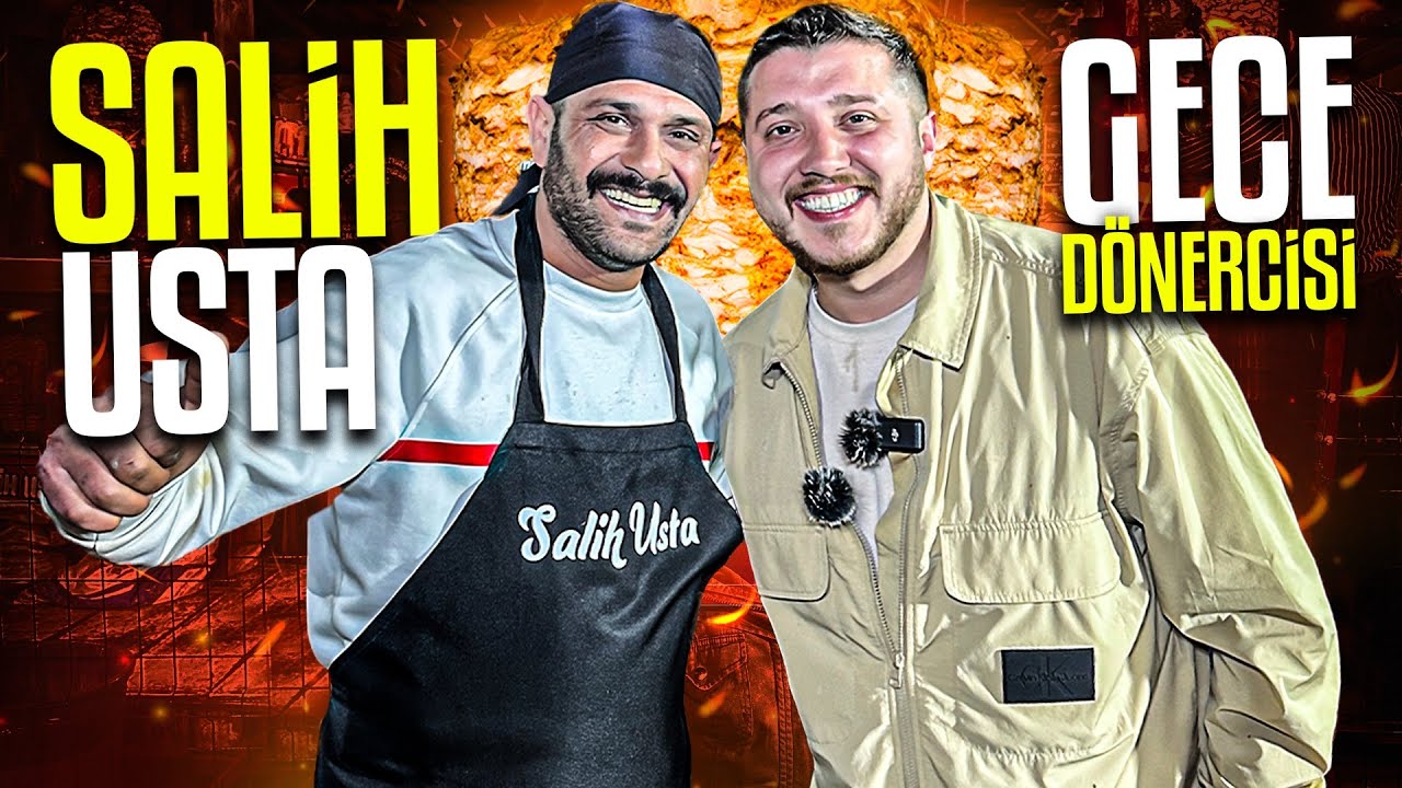 ADANA’NIN MEŞHUR GECE DÖNERCİSİ SALİH USTA