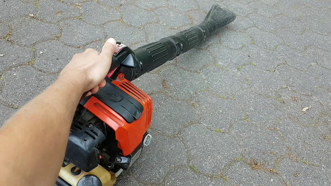 Dolmar PB 250.4 Laubbläser testrun - YouTube