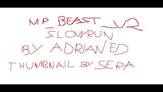 CoD4 Codjumper mp_beast_v2 (Hard) slowrun #20 (8:02)