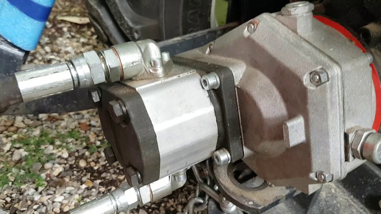 Montage Pompe Hydraulique Sur Prise De Force
