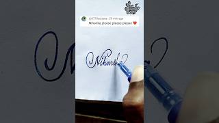 Full stylish name | Niharika | sk cursive art | how to make a stylish name | stylish signature News