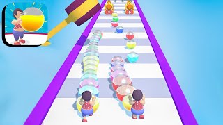 DYE BALLS ALL LEVELS GAMEPLAY ANDROID,IOS (LEVELS 1-3) screenshot 1