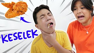 XAVIER KESELEK TULANG AYAM GORENG !! SAKIT GAK BISA NAFAS... | Drama Parodi Lucu | CnX Adventurers