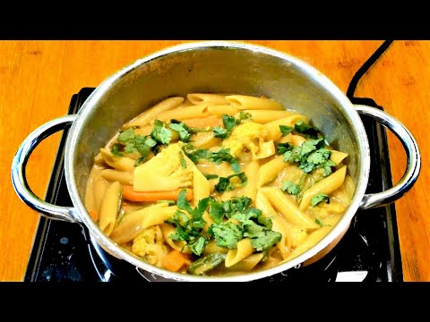 Currypasta Recept