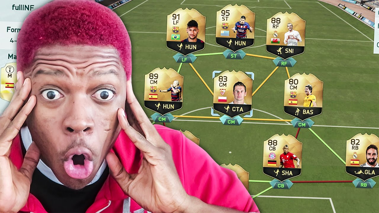 FULL INFORM TEAM - THE BEST TEAM IN FIFA 16 !!