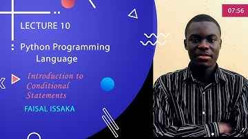 Introduction To Conditional Statements