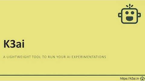 K3ai - Running Kubeflow pipeline with one click