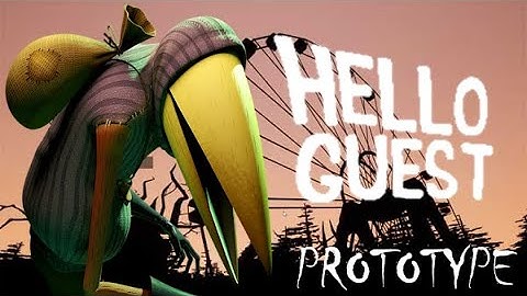 PLAYING SECRET HELLO NEIGHBOR 2 VERSION | Hello Guest Prototype