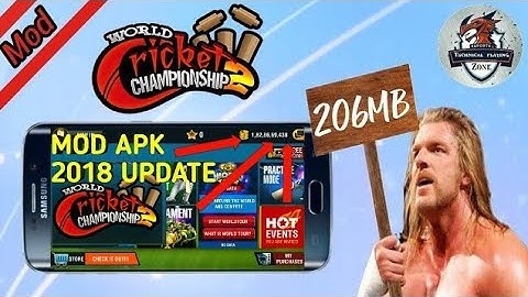 How to download world cricket championship 2 mod ||apk+ data ll no root  || full tutorial || English