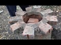Мини Армянский тонир в лесу 4 Водопровод в лесу