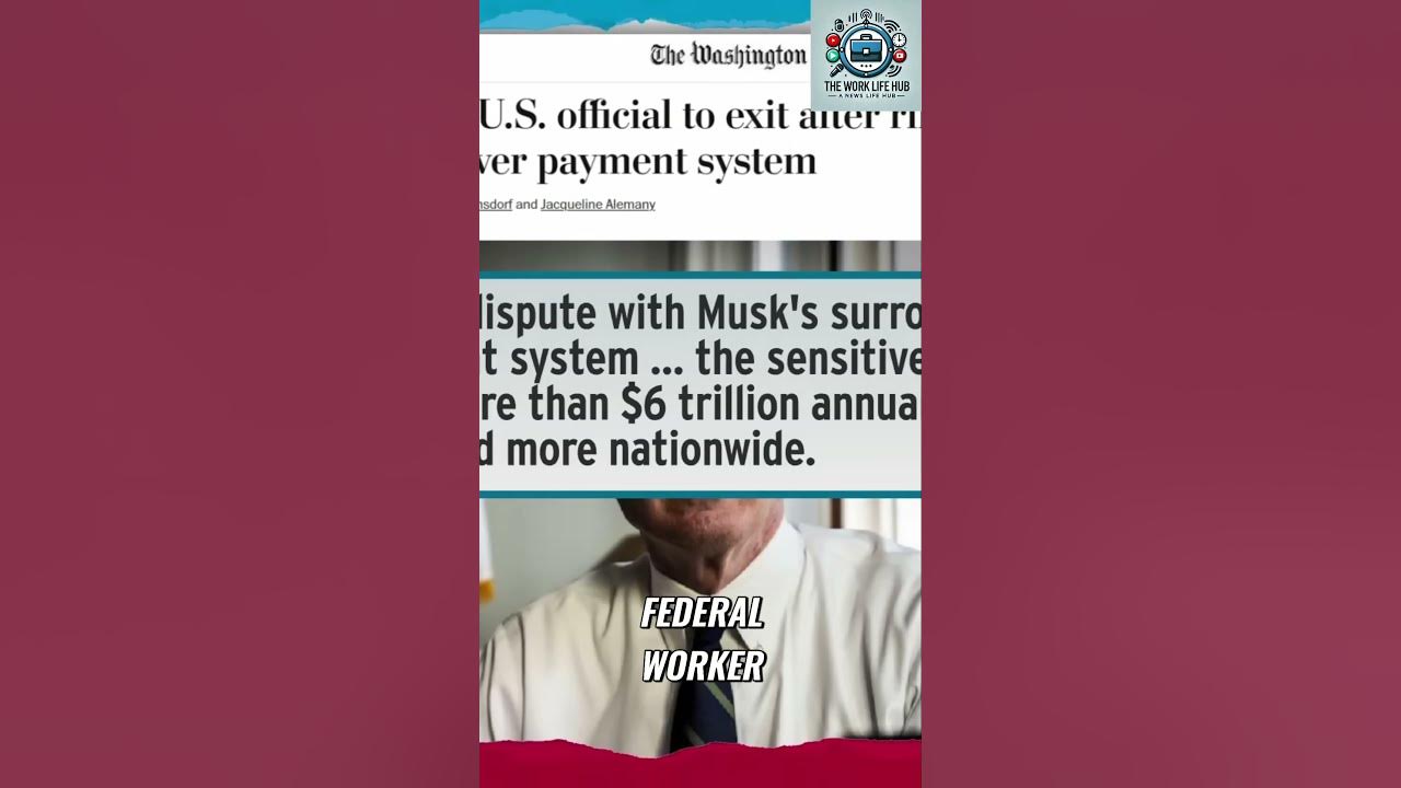 Elon Musk's Bold Move: Accessing Government Payment Systems - YouTube