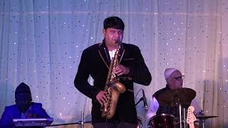 Miniatura de vídeo de "Mere khwabon mein jo aaye instrumental saxophone ARIF (guitar saxophone)13/1/2020 live SIBBEL GREEN"