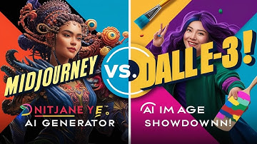 Midjourney vs DALL-E : The Al Art Showdown!