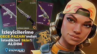 gece pazarının SON GÜNÜ , minik kardeşlerimin istedikleri skinleri aldım!