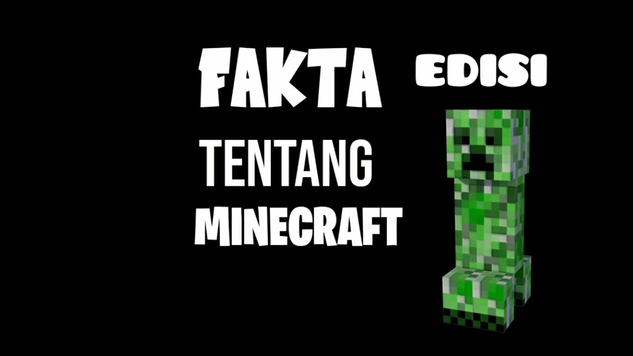 FAKTA TENTANG MINECRAFT : Creeper - YouTube