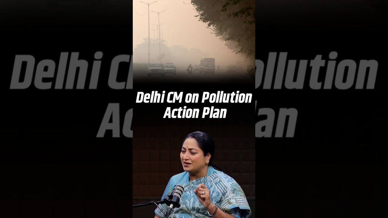 “It’s a legacy problem” CM Rekha Gupta on Delhi’s plan to tackle pollution