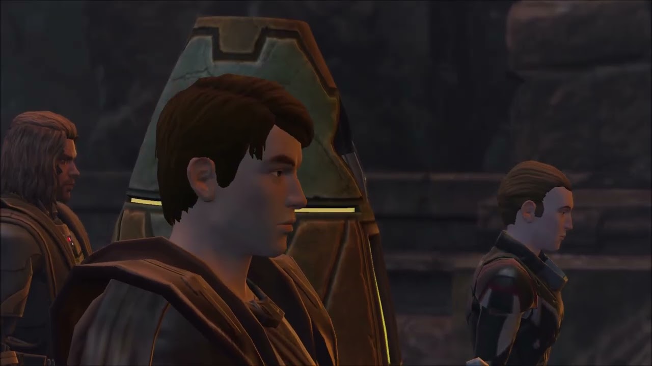 investigating Darth Nul's lab