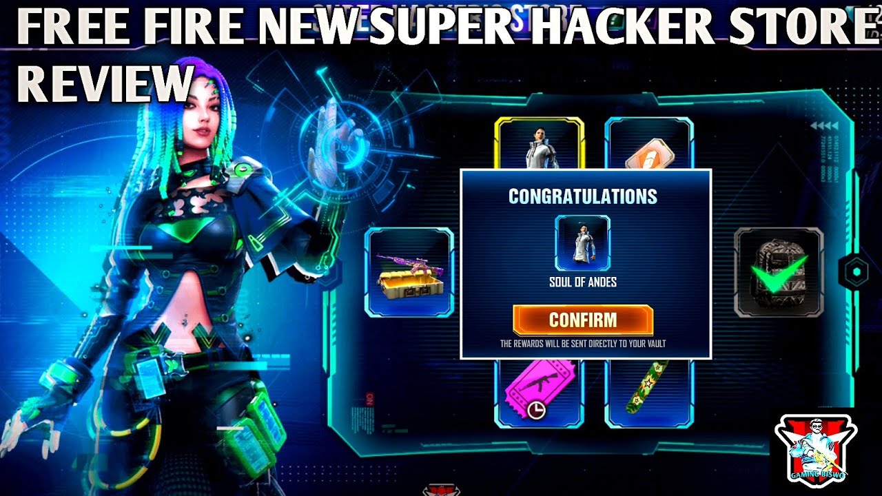 Free Fire New Super Hacker Store Event | Free Fire New Event