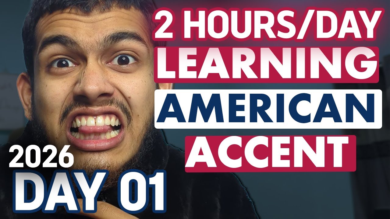 Learning American English Accent - Day 01, 2026