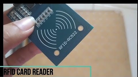 Membuat Mesin Absensi KTP menggunakan Arduino dan RFID by RedSignArt