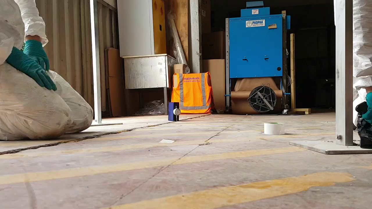 Mainmark | Teretek® - Time lapse Warehouse floor slab