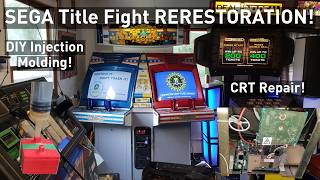Re-Restoring My Sega Title Fight Arcade Machine! Half Finished Project?